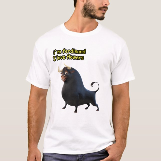 T-shirt ferdinand The legendary (Framsida)