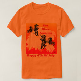 T-Shirt: Fjärde Juli T Shirt