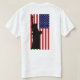 T-Shirt Flagga - Statue Liberty (Design baksida)