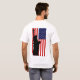 T-Shirt Flagga - Statue Liberty (Hel baksida)