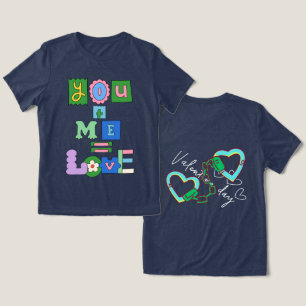 T-Shirt-flodens valentindag för gåva T Shirt