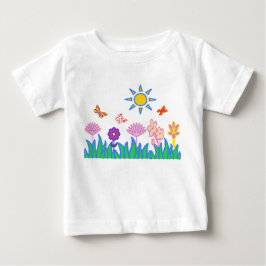 T shirt flores mariposas sol naturaleza Camiceta