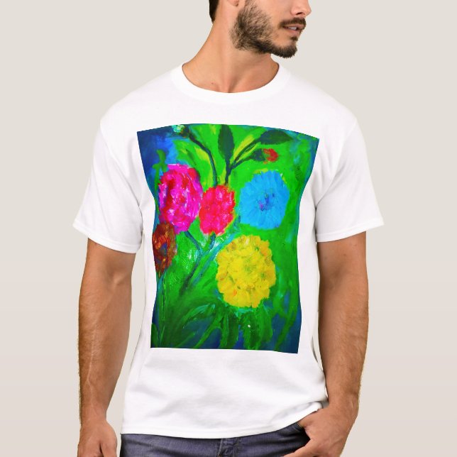 T-shirt Flowers  (Framsida)