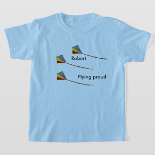 T-shirt - Flygande drakar med Namn