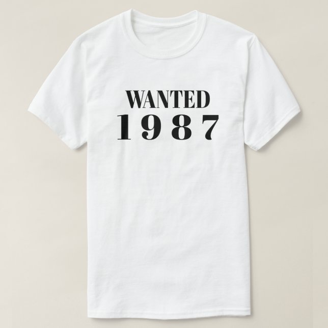 T-shirt-födelsedag T Shirt (Design framsida)