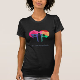 T-shirt foncé pour femme 