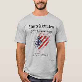 T-shirt för 250-årsjubileum