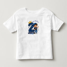 T-shirt för 2-års pojkbarn med söt design