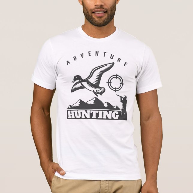 T-shirt för andjakt (Framsida)