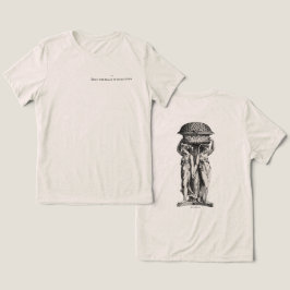 T-shirt för antik grekisk kvinnlig styrka