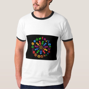 t-shirt för App-logotyp