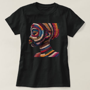 T-shirt för att fira färgrika svarta kvinnor