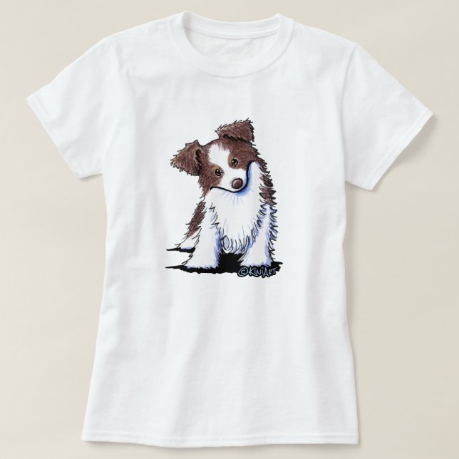 T-shirt för australisk shepherd (Design framsida)