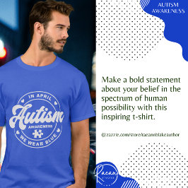 T-shirt för autismmedvetande