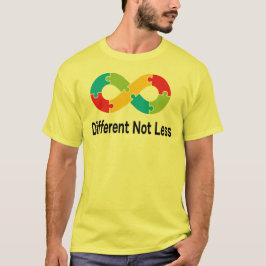 T-shirt för autismmedvetande - annorlunda inte säm