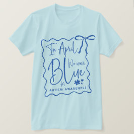 T-shirt för autismmedvetenhet