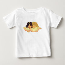 T-SHIRT FÖR BABY MED EGEN NAMN OCH SYSTERÄNGLAR