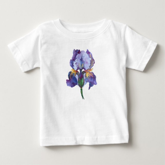 T-shirt för baby med söt tryckt. (Framsida)
