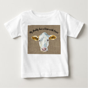 T-shirt för babypojke med koansikte