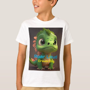 T-SHIRT FÖR BARN, DINO DESIGN