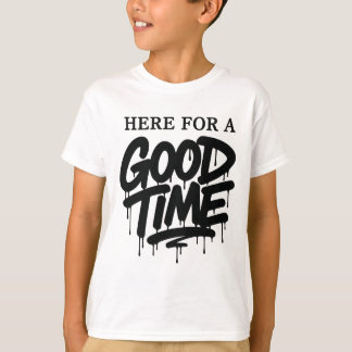 T-shirt för barn “Här för att ha det roligt”