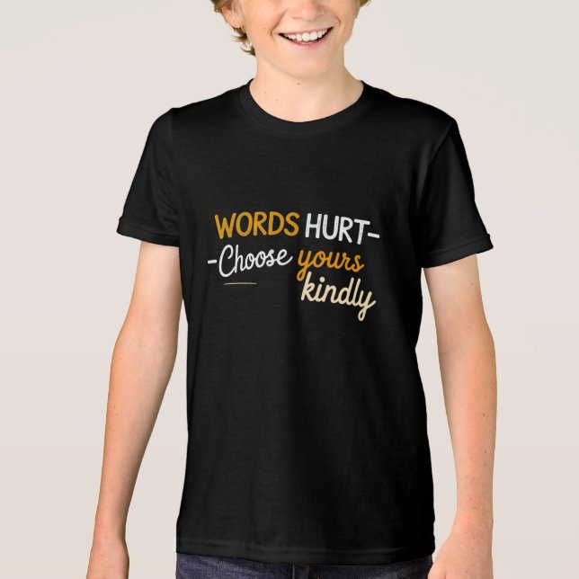 T-shirt för barn mot mobbning (Framsida)