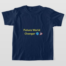 T-Shirt för barn som förändrar framtidens värld