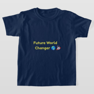 T-Shirt för barn som förändrar framtidens värld