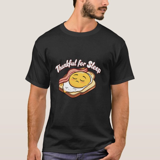 T-shirt för barn som sover Bebis Söt tillagad fruk (Framsida)