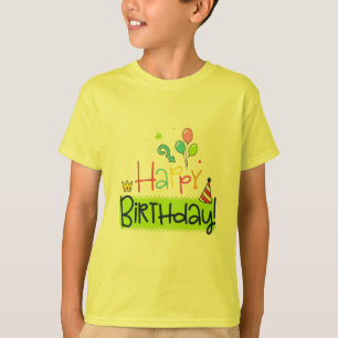 T-shirt för barnens födelsedag