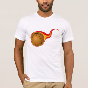 t-shirt för basket