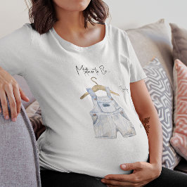 T-shirt för blivande mamma för babyboy