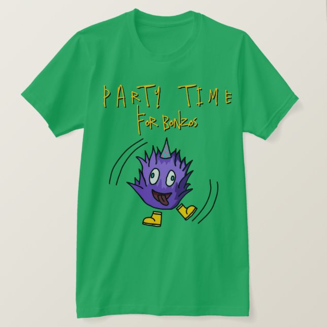 T-shirt för Bonzos festtid (Design framsida)