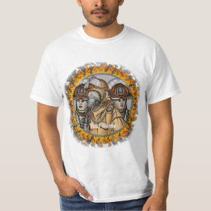 T-shirt för brandmansgrupper