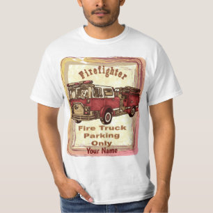 T-shirt för brandsläckare i brandsläckningsanläggn