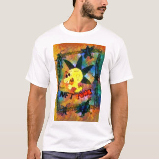 T-shirt för bröstlapp