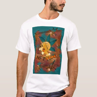 T-shirt för bröstlapp