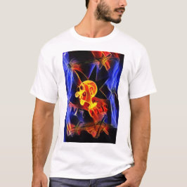 T-shirt för bröstlapp