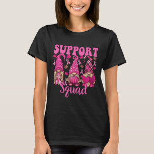 T-Shirt för cancerkvinnor Gnomes Support Squad Gno