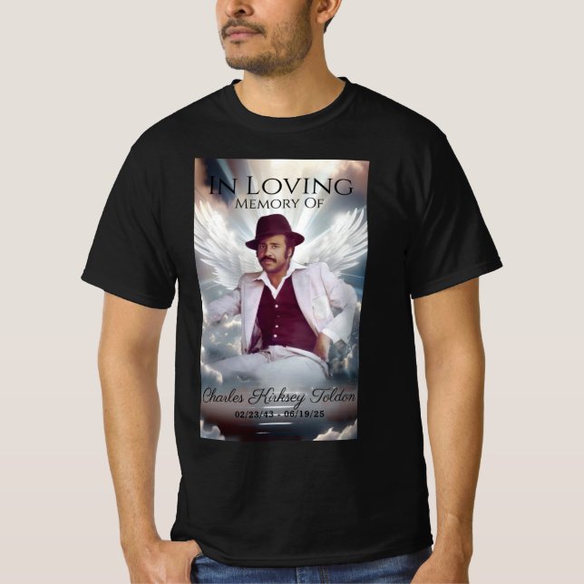 T-Shirt for Charles Toldon (Framsida)