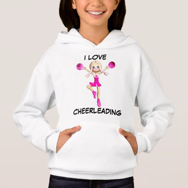 T-SHIRT FÖR CHEERLEADER FLIKOR (Framsida)