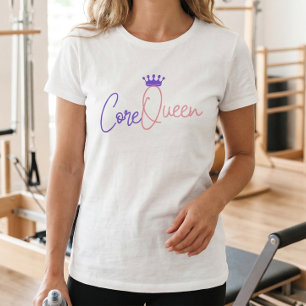 T-shirt för Core Queen Pilates - Starkt & Stylsamt