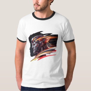 T-shirt för cybernetisk konflikt