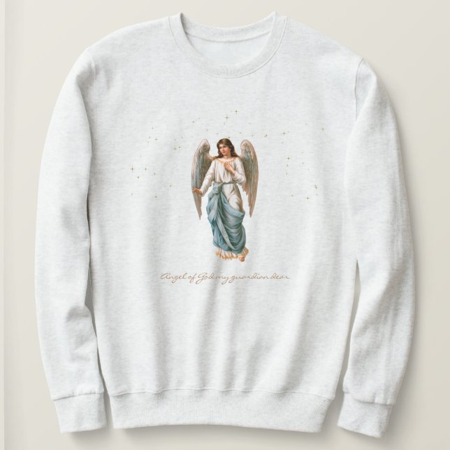 T-shirt för damernas Guardian Angel (Design framsida)