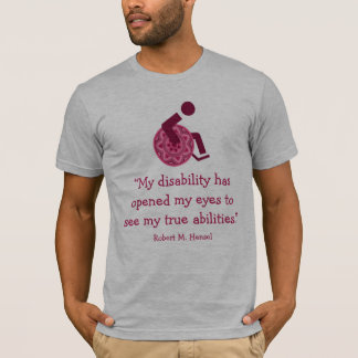 T SHIRT FOR DISSABLE PERSONDAY ELLER CERAMONY