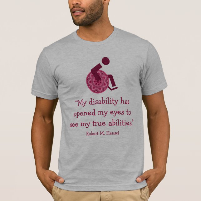 T SHIRT FOR DISSABLE PERSONDAY ELLER CERAMONY (Framsida)
