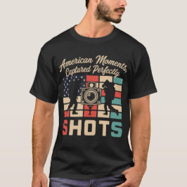 T-shirt för evenemangsfotograf-dag
