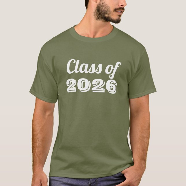 T-shirt för examenklass 2026 (Framsida)