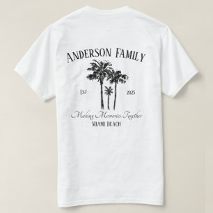 T-Shirt för familjeåterträff under sommarlovet