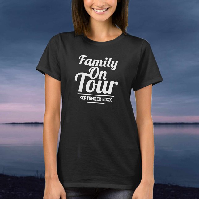 T-shirt för familjeutflykt på semester (Skapare uppladdad)